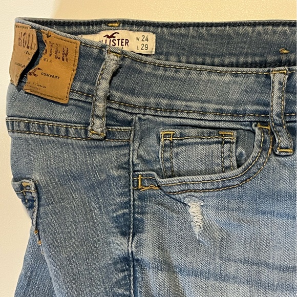 Women’s Hollister Factory Distressed Jeans. Size 0S W24 L29. - Picture 11 of 14